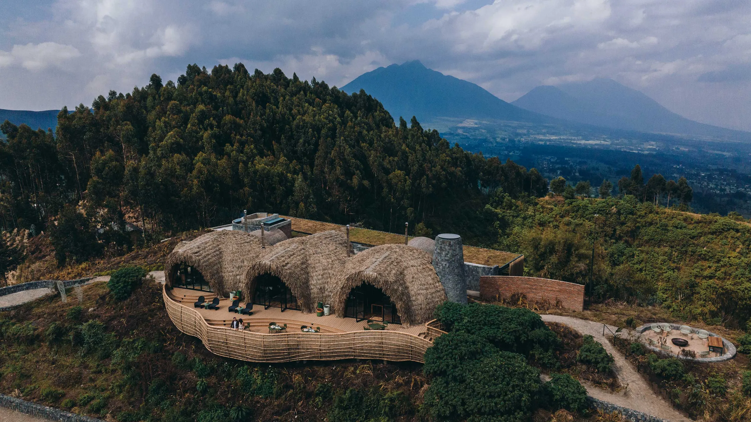 Bisate Lodge luxury accommodation Rwanda