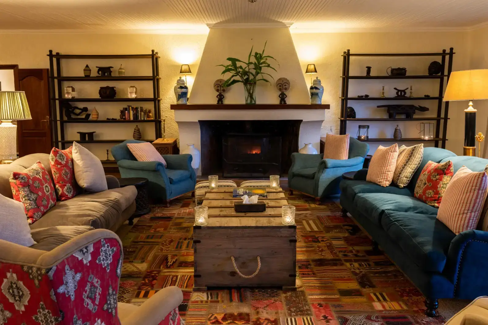 Luxury gorilla trekking lodge near Volcanoes National Park Rwanda